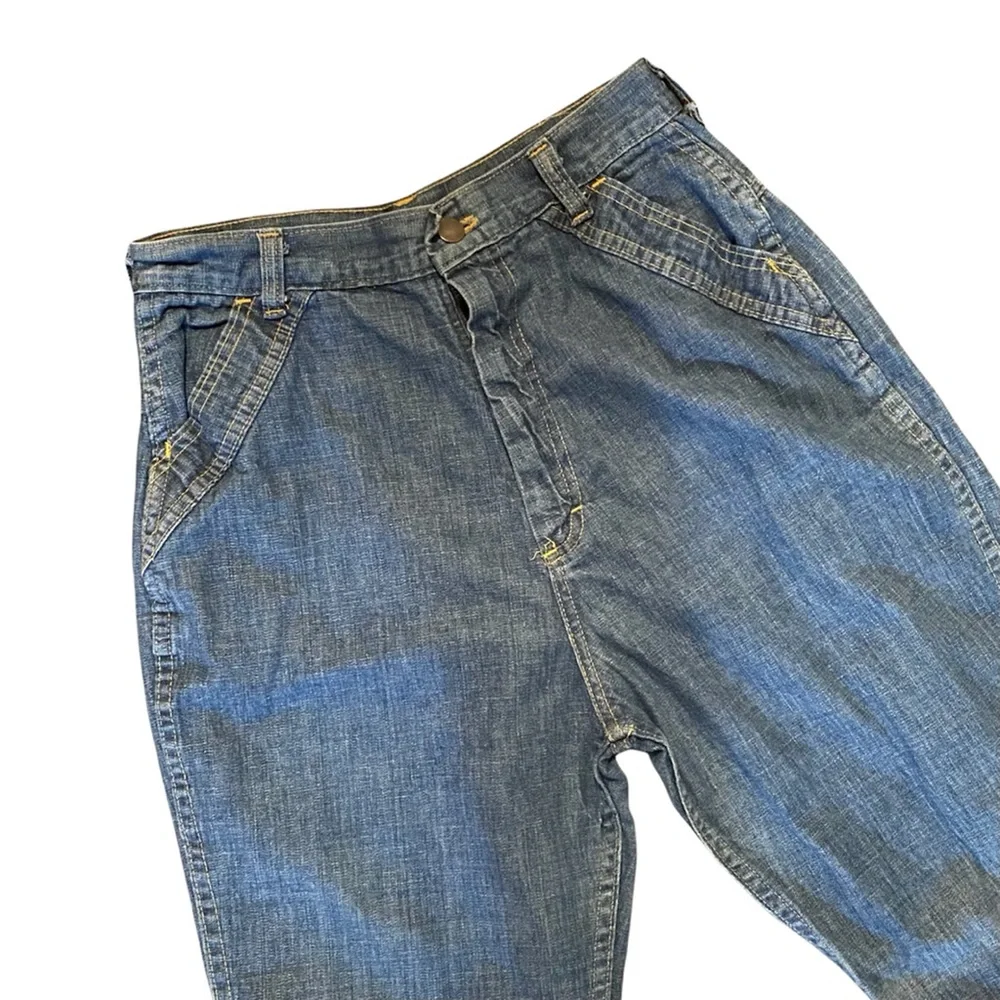 1990’s Vintage Flair Leg High Rise Jeans, Size 28 Waist - Picture 5 of 8